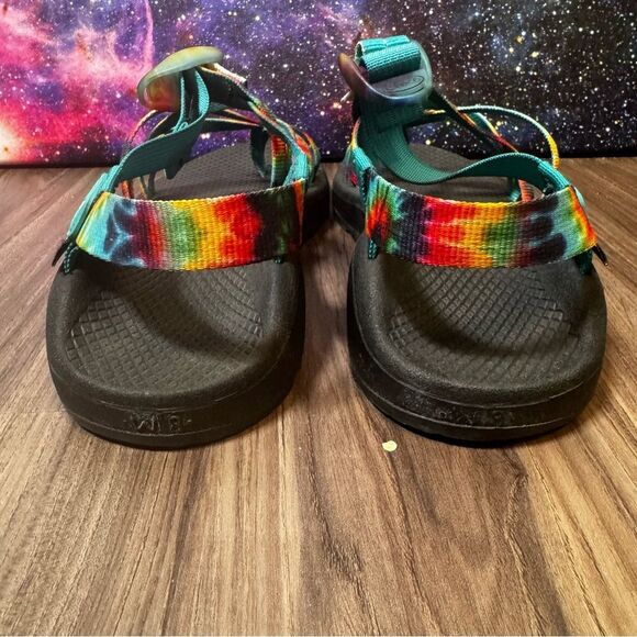 Chaco Z Volv X2 Sport Hiking Sandals Colorful Tie Dye Strappy Sz 8 US Z/Volv X2 - Picture 4 of 9